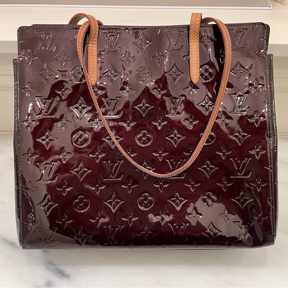 Louis Vuitton Amarante Vernis Catalina Tote Handbag - With Receipt $1,860